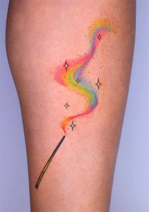 Magical tattoo ink